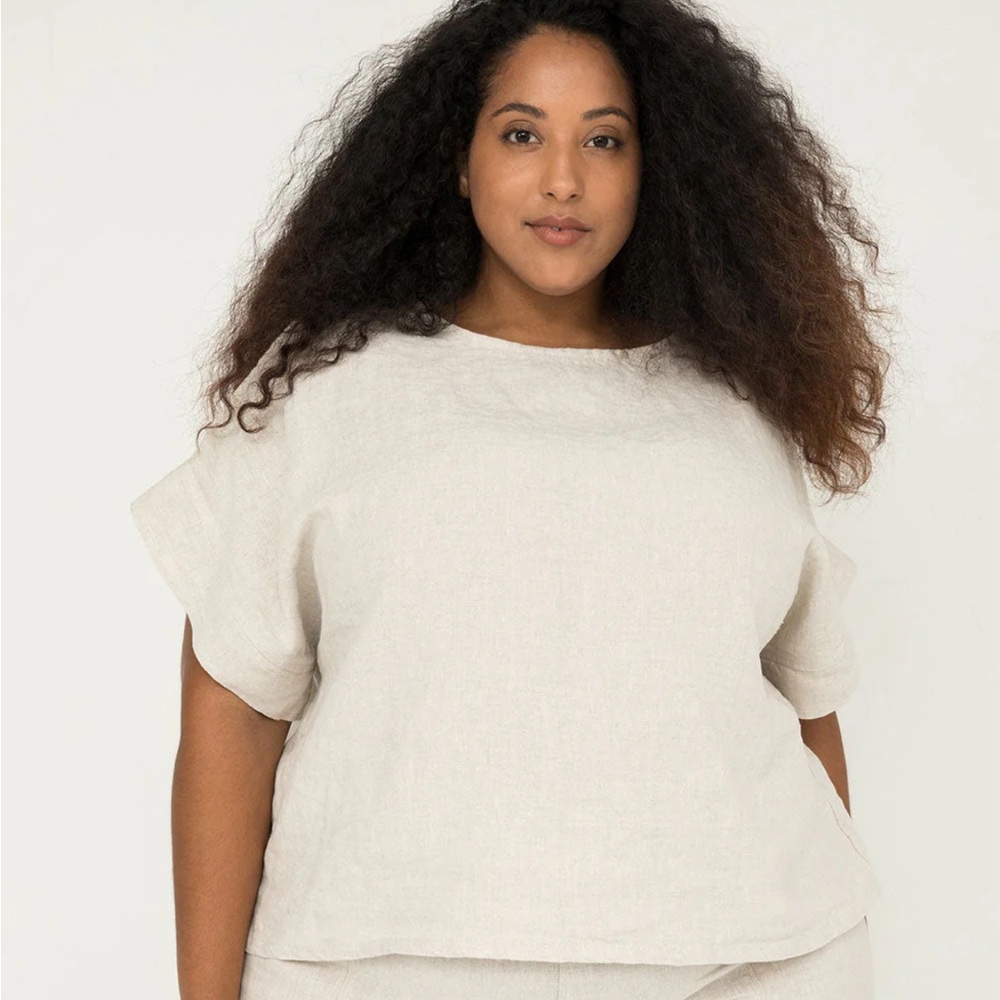 Elizabeth Suzann Cream Top